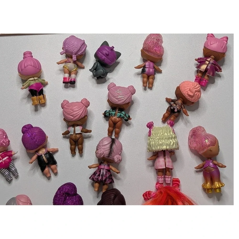 Doll Lot L.O.L. Surprise! Pink Glitter Series Collectible Figures